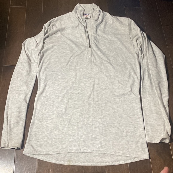 Patagonia Other - Patagonia CAPILENE 1/4 ZIP LONG SLEEVE ATHLETIC BASELAYER TOP HEATHER GRAY MEN M